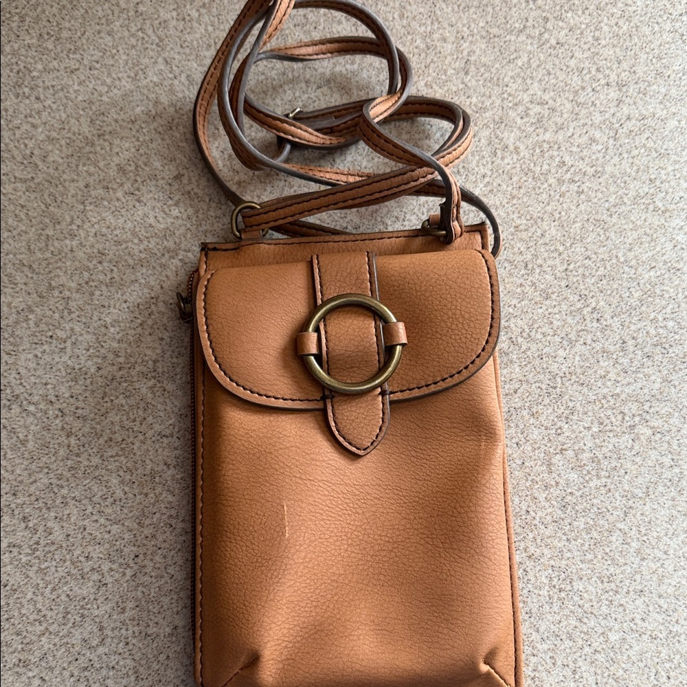 Tan Crossbody Bag